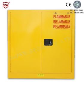 SSLSAFES | Kimyasal Depolama Kabinleri
 | Lab Safety Flammable Storage Cabinet With New Paddle Lock Liquid-tight Containment Sump - 1