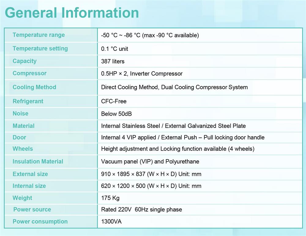 GMS | -86 °C Derin Dondurucular | GMS_ULT-387 -86 C Ultra Freezer - 1