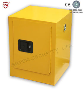 SSLSAFES | Kimyasal Depolama Kabinleri
 | Safety Yellow Powder Coated Bench Top Flammable Laboratory Chemical Storage - 1