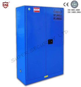 SSLSAFES | Korozif Saklama Dolapları
 | Double Door Manual Corrosive Storage Cabinet with 50mm ( 2'' ) Leak-proof Sump - 1