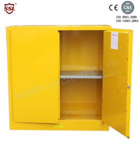 SSLSAFES | Kimyasal Depolama Kabinleri
 | Lab Safety Flammable Storage Cabinet With New Paddle Lock Liquid-tight Containment Sump - 1