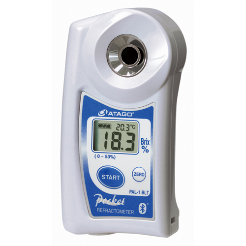 ATAGO | Dijital El Tipi "Cep" Refraktometre PAL
 | Digital Hand-held “Pocket” Refractometer PAL-1 BLT/A+W  - 1