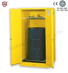 SSLSAFES | Kimyasal Depolama Kabinleri
 | Drum Storage Cabinet With Fully - welded Construction Holds Squareness - 1
