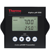 EUTECHINST | Proses Aletleri
 | Thermo Scientific Alpha pH 500  pH/ORP 2-Wire Transmitter