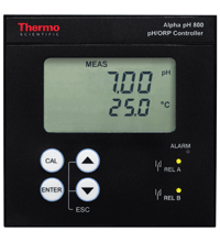 EUTECHINST | Proses Aletleri
 | Thermo Scientific Alpha pH 800 pH/ORP Controllers/Transmitters