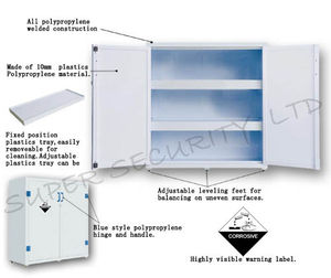 SSLSAFES | Korozif Saklama Dolapları
 | SSL acid alkali oxidant poison storage cabinet