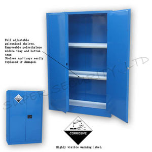 SSLSAFES | Korozif Saklama Dolapları
 | Industrial cabinet with exclusive paddle lock acid corrosive cabinet