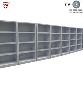 SSLSAFES | Polipropilen Saklama Dolapları
 | 450 Liter Large Plastic Medical Safety Storage Cabinet H71" x W47" x D24" PPM512060
