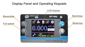 LEAD FLUID | Akıllı Akış Peristaltik Pompa | BT100L - 1