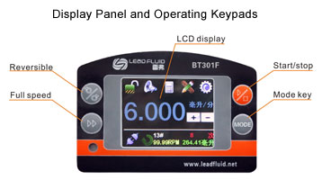 LEAD FLUID | Akıllı Dağıtım Peristaltik Pompa | BT301F - 1