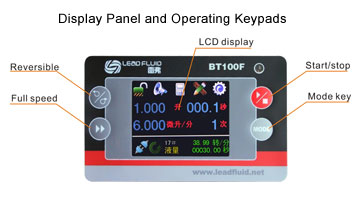 LEAD FLUID | Akıllı Dağıtım Peristaltik Pompa | BT100F-1 - 1
