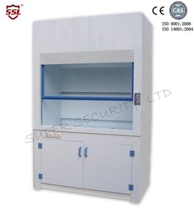 SSLSAFES | Kimyasal Füme Davlumbazlar
 | Polypropylene Ducted Laboratory Chemical Fume Hood / Cupboard with PP Cup Sink - 1