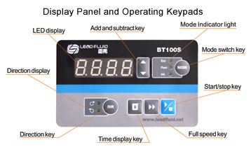 LEAD FLUID | Temel Hız - Değişken Peristaltik Pompa | BT100S Basic Speed - 1