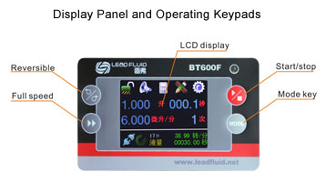 LEAD FLUID | Akıllı Dağıtım Peristaltik Pompa | BT600F - 1