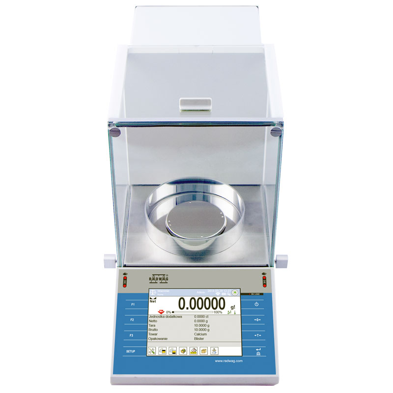 RADWAG | Laboratory Balance | XA 110.4Y.A Analytical Balance - 1