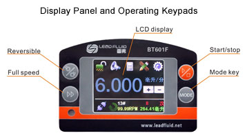 LEAD FLUID | Akıllı Dağıtım Peristaltik Pompa | BT601F - 1