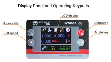 LEAD FLUID | Akıllı Dağıtım Peristaltik Pompa | WT600F - 1