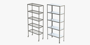PROHS | Ürünler | SHELVED STAND - 1